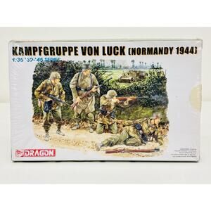 Dragon Kampfgruppe Von Luck Normandy 1944 1:35 Plastic Model Kit 6155 New Sealed